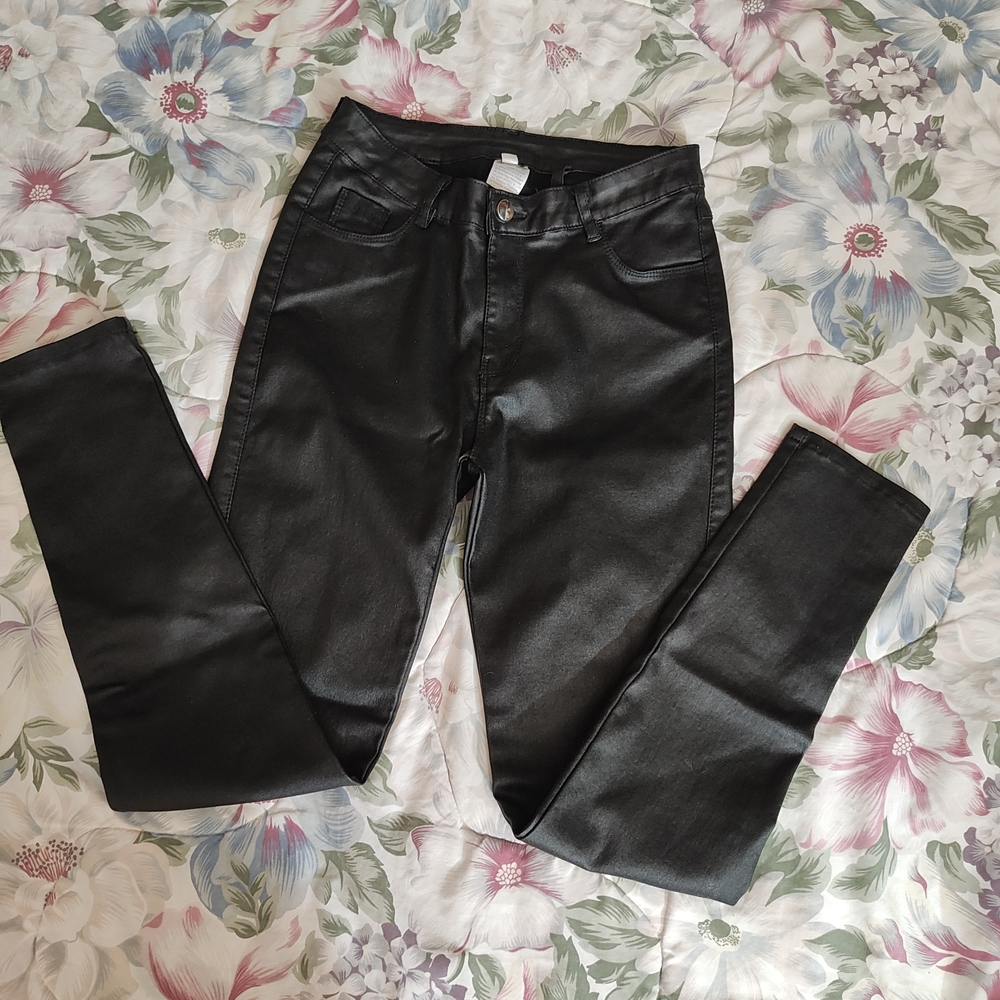 SHEIN Black Skinny Pants - Picture 1 of 7